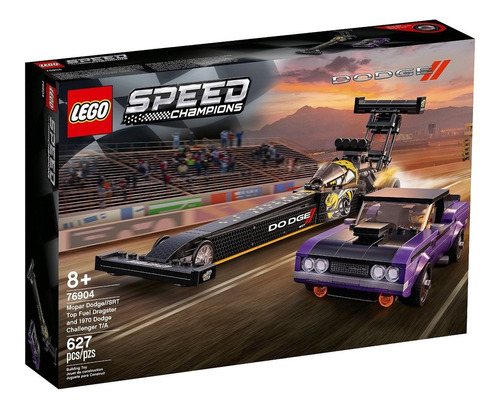 Lego Speed Champions Auto Dragster Mopar Dodge//srt Febo