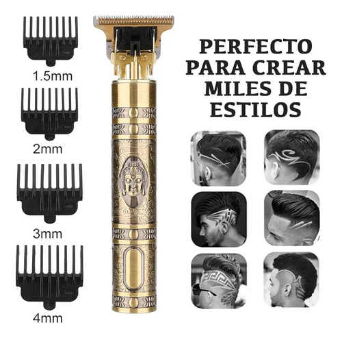 Cortadora De Pelo Recargable T9 Para Hombre