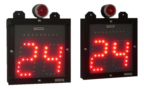 Reloj De Posesión Basquet 24/14 Segundos Mod: Lp2412