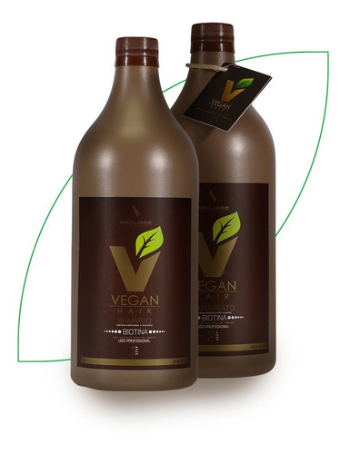 Progressiva Orgânica Compatível Com Henê Vegan Hair 2x1l