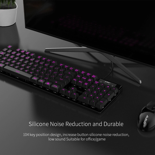 Teclado Gamer Mecanico Ajazz Warrior 3 Retroiluminado
