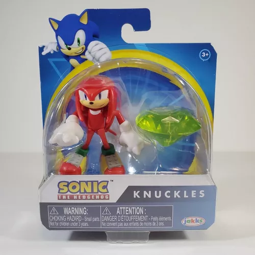 Boneco Knuckles 6 cm Figura Sonic Colecionável Filme - Loja Zuza Brinquedos