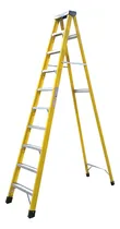 Comprar Escalera Fibra De Vidrio Industrial 3.1mts 10 Peldaños 150kg Marca Aspor 3110-as Escalones De Superficie Antideslizante Trabajos Electricos Construcciones Y Bodegas
