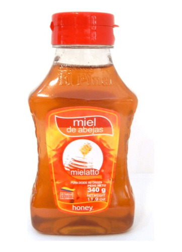 Miel De Abejas Liquida X340grm Mielatto