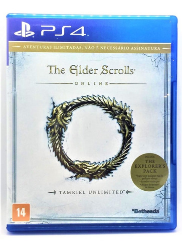 The Elder Scrolls Online Tamriel Unlimited - Ps4 Playstation