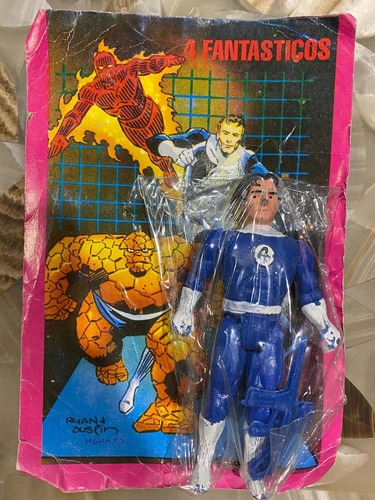 Reed Richards 4 Fantásticos Bootleg Completo Vintage Marvel