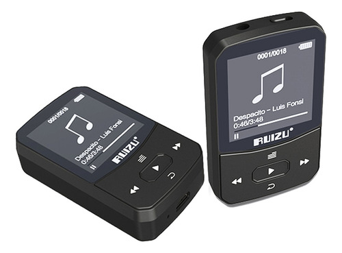 Reproductor Mp3 Ruizu X52 16g Añade Tarjeta 64g