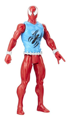 Boneco Homem Aranha Scarlet Power Fx 30 Cm - Hasbro