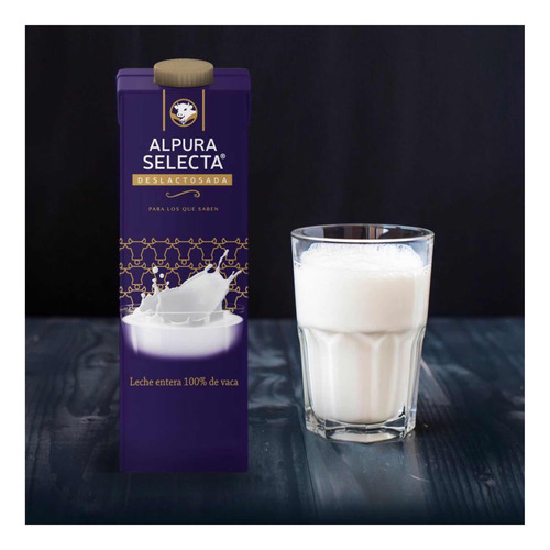 Leche Alpura Selecta Deslactosada Caja 12 Lt Envío Gratis