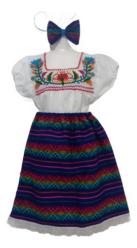 Conjunto Tipico Artesanal Fiestas Patrias Infantil