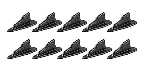 Aleron - 10pcs-set Diffuser Shark Fin Kit Compatible With Sp