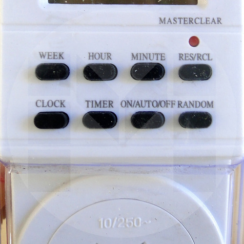 Interruptor Timer Horario Digital Enchufable Programable
