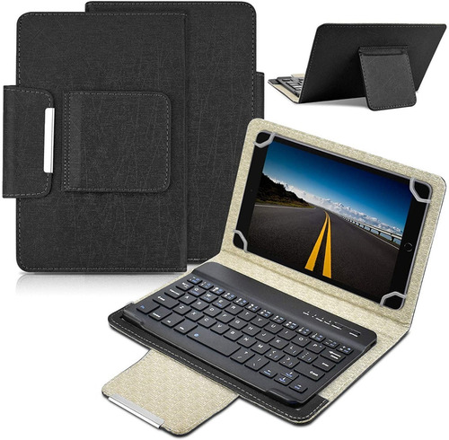 Funda Con Teclado Bluetooh Para Tablet 10 