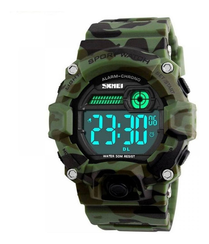 Relógio Masculino Skmei Digital 1242 - Camuflado