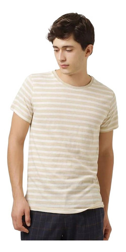 Playera Rayas Para Hombre Mod.cppm Marca Lob®