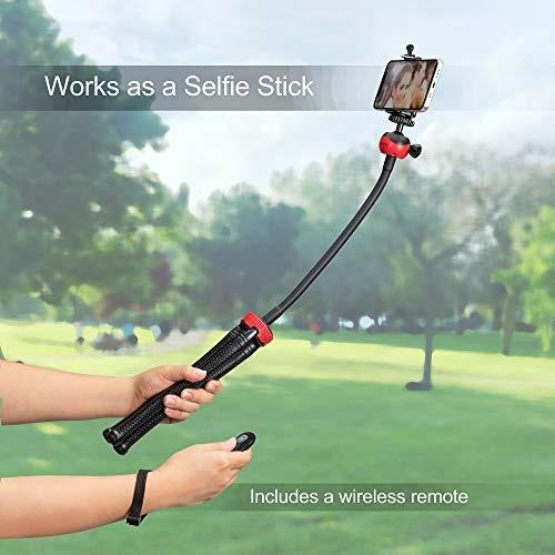 Tripode Telefono Cuello Cisne Flexible Para iPhone Gopro