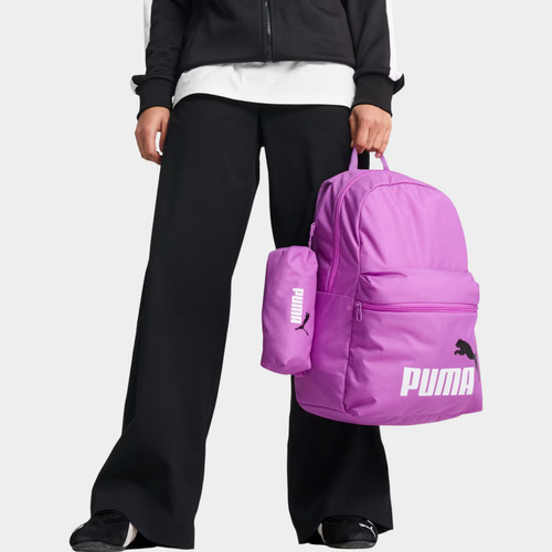 Conjunto de mochilas Puma Phase — design de tecido liso de cor índigo 9119105