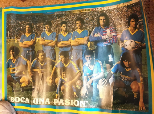 Poster Boca Juniors Navarro Montoya Batistuta La Torre 