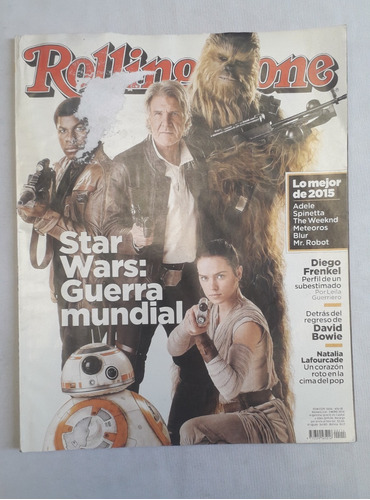 Revista Antigua * Rolling Stone * N° 214 Star Wars / Bowie