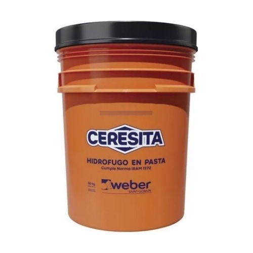 Ceresita Weber Hidrofugo 20k Pasta Pared Exterior Piso Techo