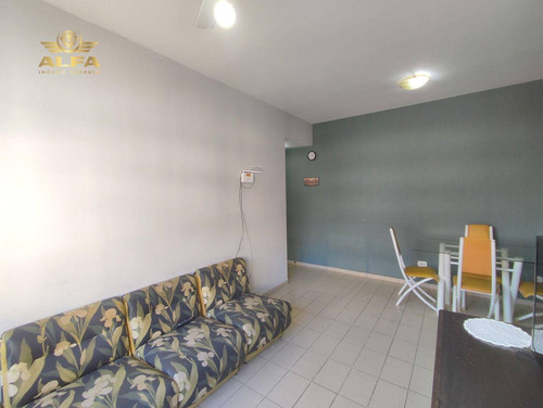 Imagem 2 de 12 de Apartamento A Venda Na Praia Das Astúrias, 2 Dormitórios Sendo 1 Suíte, 70 M² De Área Útil, 1 Vaga De Garagem. - Ap0776