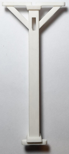 Playmobil Lote Columna Poste Blanca Pieza Casa Granja Oeste (Usado)