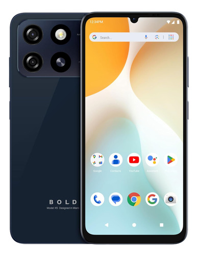 Blu Bold K5 4g 64 Gb Azul 4 Gb Ram (+4 Gb Ram Virtual) Azul