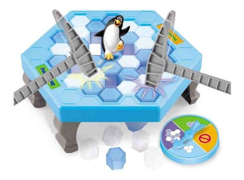 Juego De Mesa Salvando Al Pingüino Polo El Duende Azul Full