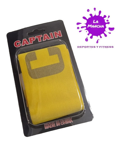 Imagen 2 de 8 de Cinta De Capitan Futbol Colores Surtidos Elastica Con Abrojo