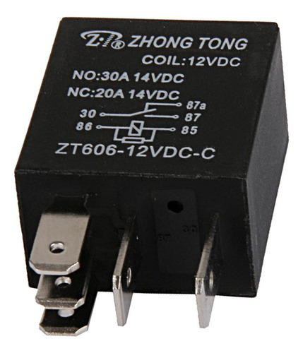Relés Para Coche Moto Dc 12v 20a/30a Amp Spdt A Pieza De