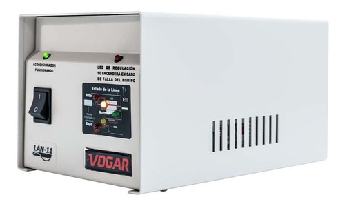 Regulador Electronico De Voltaje Vogar Lan-11 1kva 120v