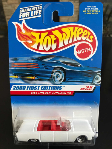 Hot Wheels 1964 Lincoln Continental 1er Edición Año 2000