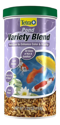 Tetra Pond 16455 5.29 Oz Variety Blend Pond Fish Food
