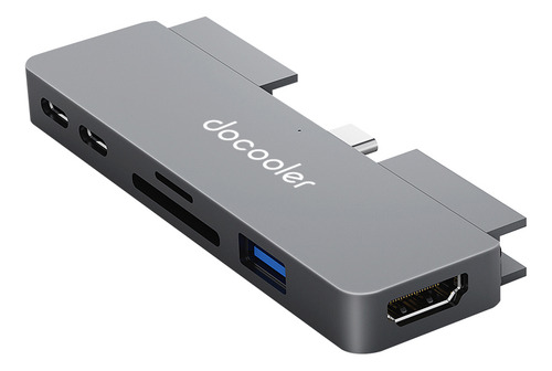 Hub Tipo C, Puerto Hd, 7 En 1, Docooler Sd Compatible Con Ra