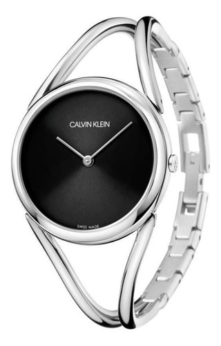 Relógio Calvin Klein Lady Preto/prata Kba23121