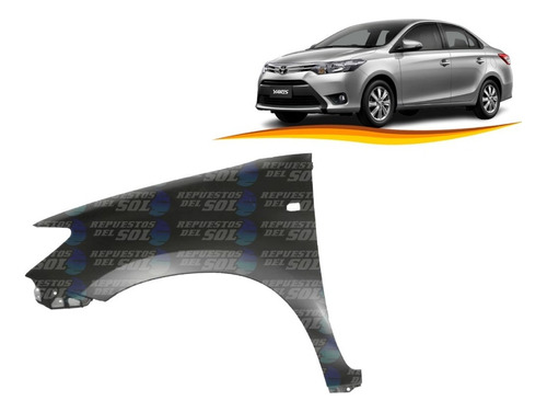 Tapabarro Izquierdo Para Toyota Yaris Ncp150 2014 2017