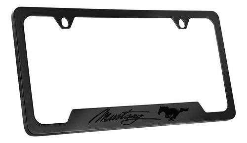 License Frame Inc.  Mustang - Marco De Matrícula De Metal Co