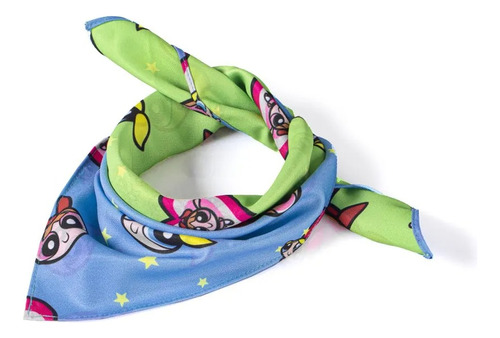 Bandana Super Poderosas Para Cães E Gatos Tamanhos P/ M/ G Cor Tamanho G