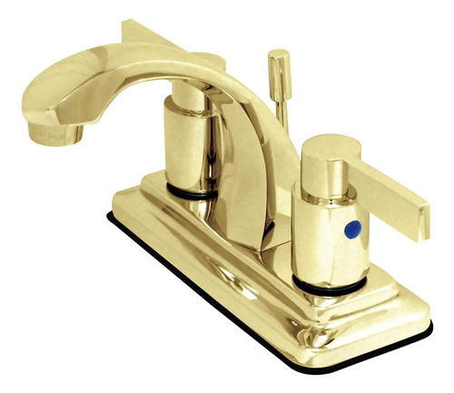 Lavabo Central Kingston Brass Kb4642ndl Nuvofusion De 4 P...