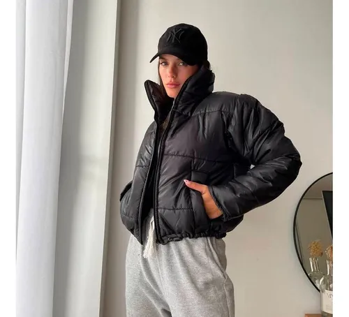 Campera Puffer Mujer De Abrigo Invierno Impermeable Dama 21.880