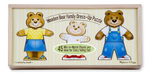 Rompecabezas Familia Osos Melissa & Doug