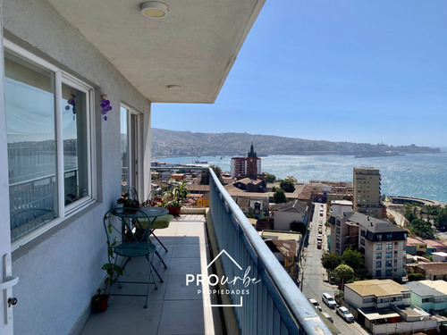 Rebajado!!! 3d Con Vista Al Mar En Valparaíso