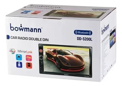 Radio Bowman 2 Din Bluetooth Mirrorlink Dd5200l