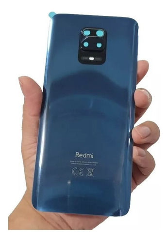 Tapa Trasera Para Xiaomi Redmi Note 9s, 9 Pro Azul Cristal 