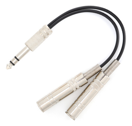 Cable Hembra Doble De 6,35 Mm A 6,35 Mm Con Blindaje De 2 Hi