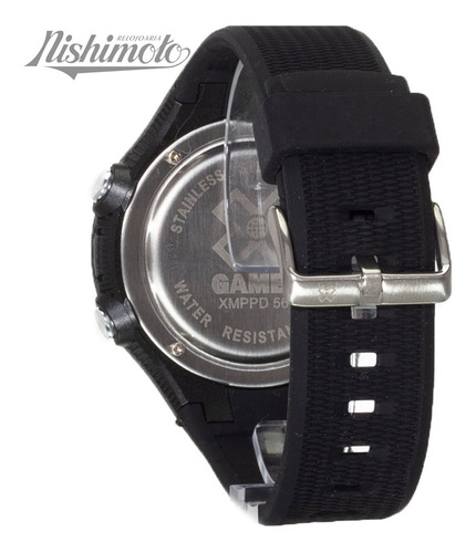 Relógio X-games Masculino Digital Xmppd567 Negativo Carbono