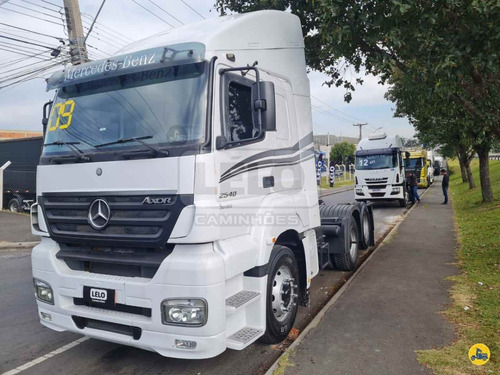 Imagem 13 de 15 de Mercedes Benz Axor 2540 6x2 Trucado Ano 2009
