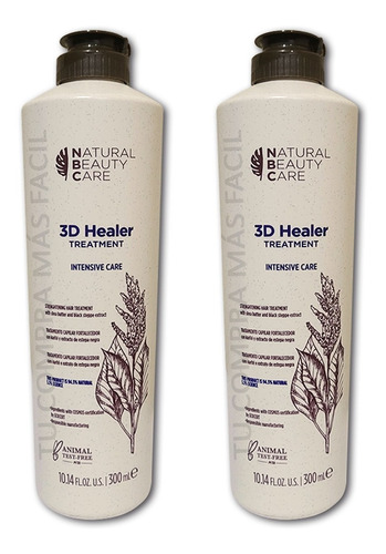 Nbc 3d Healer Tratamiento Reconstructor Lote 2 Piezas