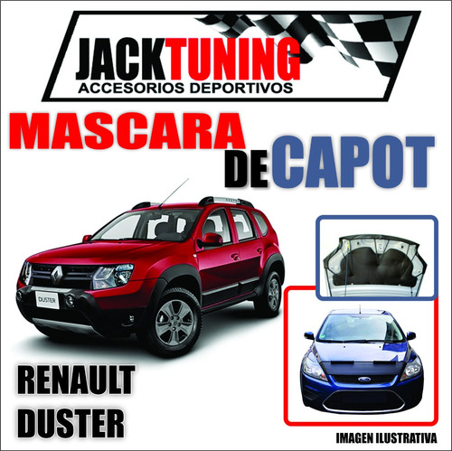 Mascara De Capot Renault Duster En Ecocuero