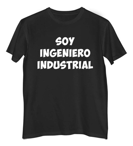 Remera Niño Color  Soy Ingeniero Industrial